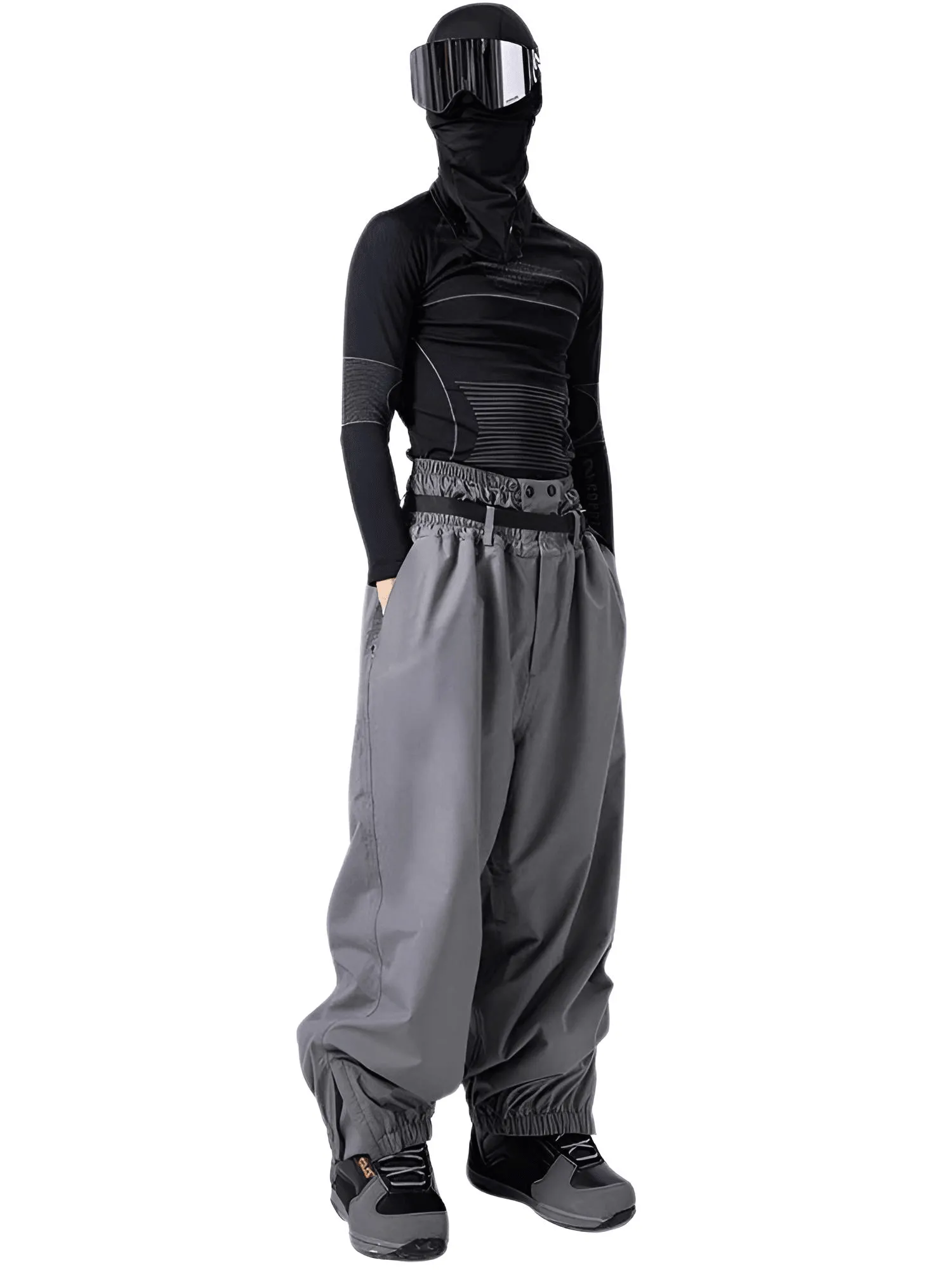 3L Water & Windproof Trendy Men's Oversized Ski Pants