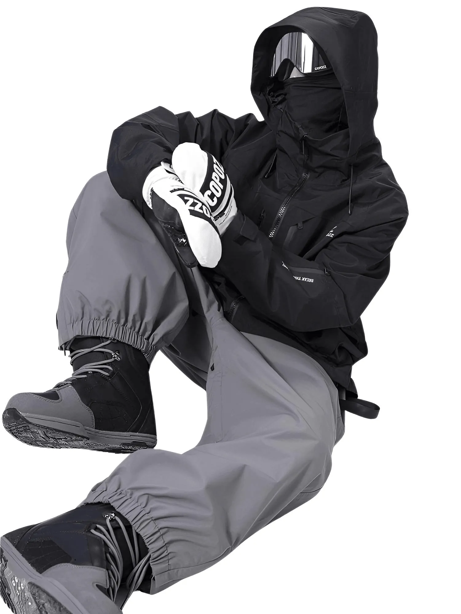 3L Water & Windproof Trendy Men's Oversized Ski Pants