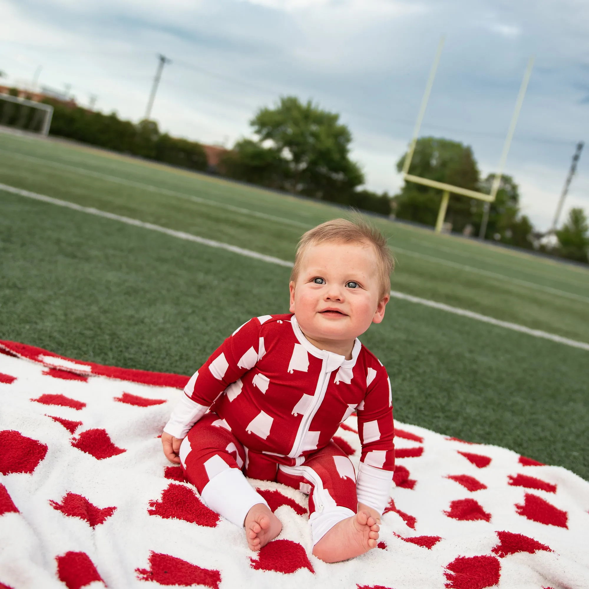 Alabama Crimson & White ZIP