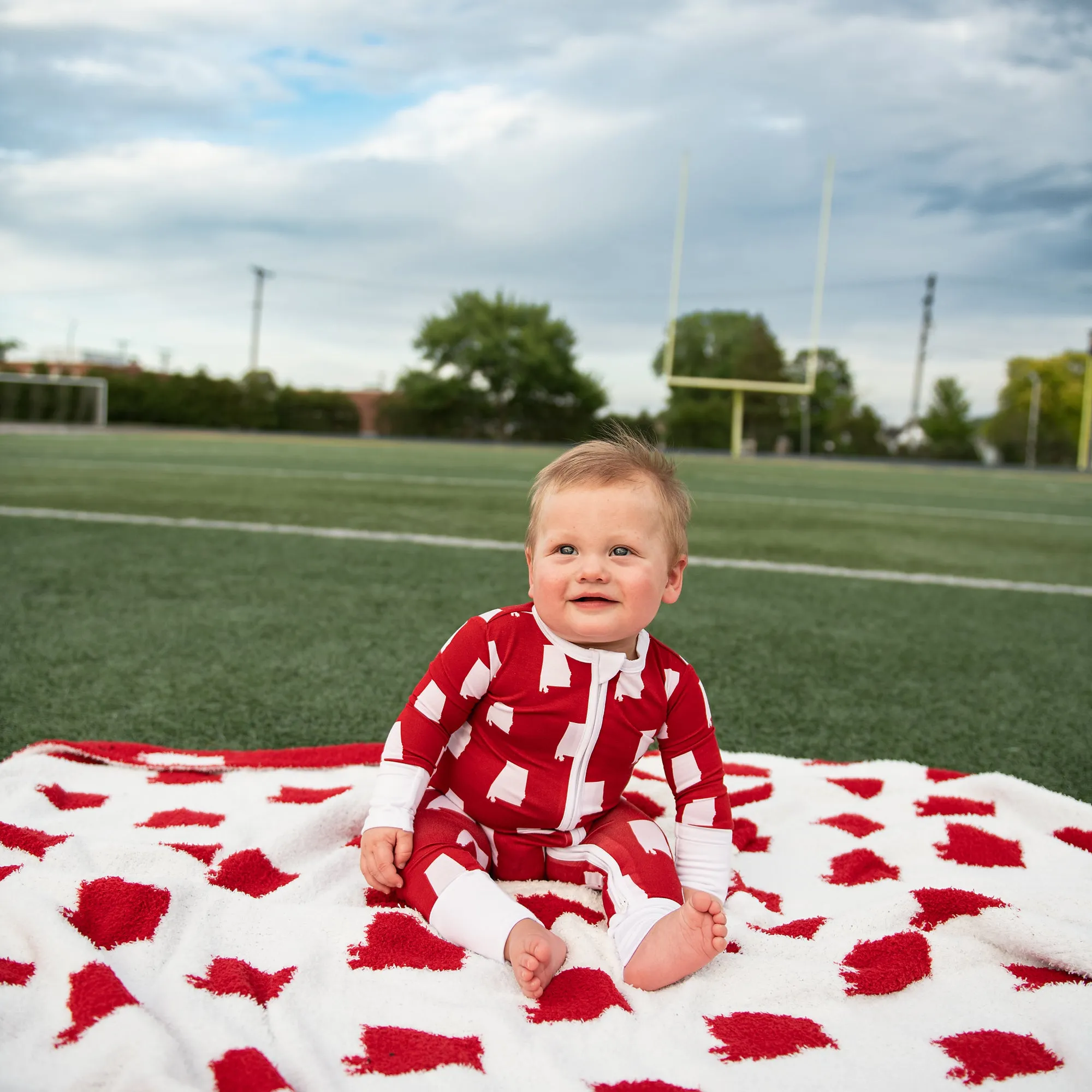 Alabama Crimson & White ZIP