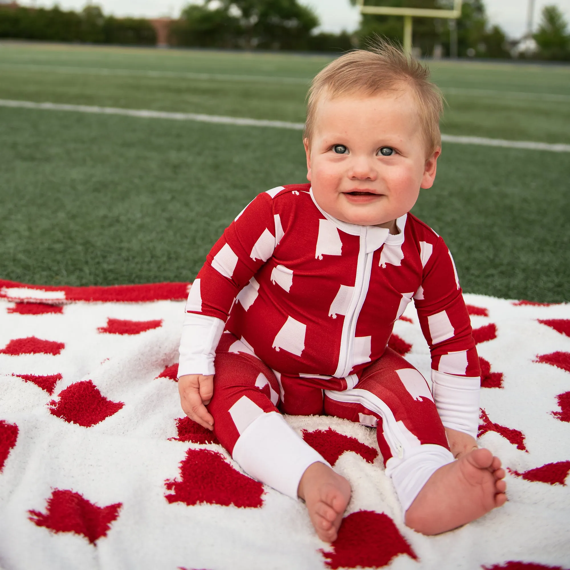 Alabama Crimson & White ZIP