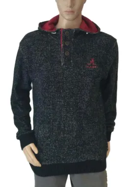 Alabama Crimson Tide Chiliwear 3-Button Long Sleeve Hoodie Sweatshirt (L)