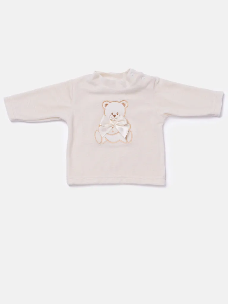 Baby Unisex 5-piece Teddy Gift Box Set - Beige