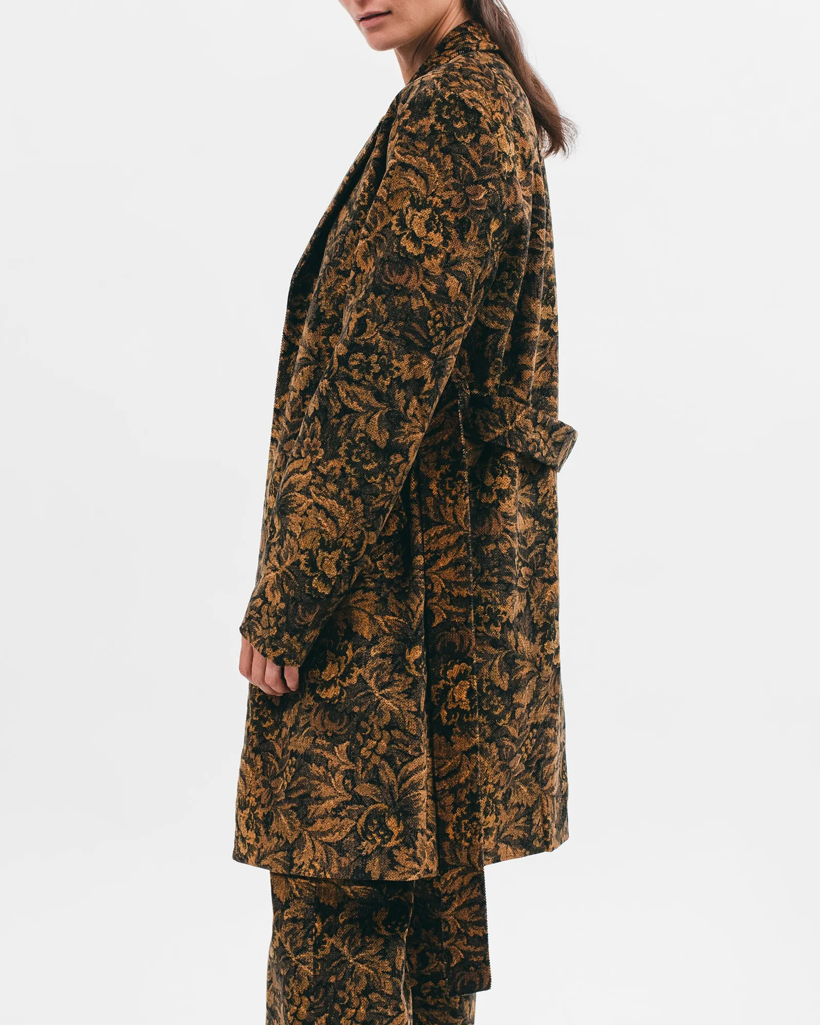 Belted Overcoat - Leaf