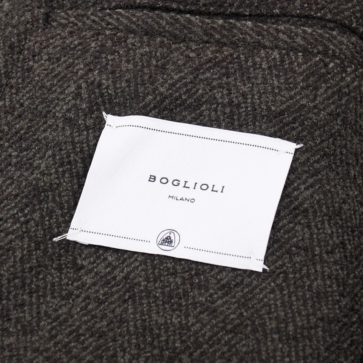 Boglioli Soft-Constructed Wool Overcoat