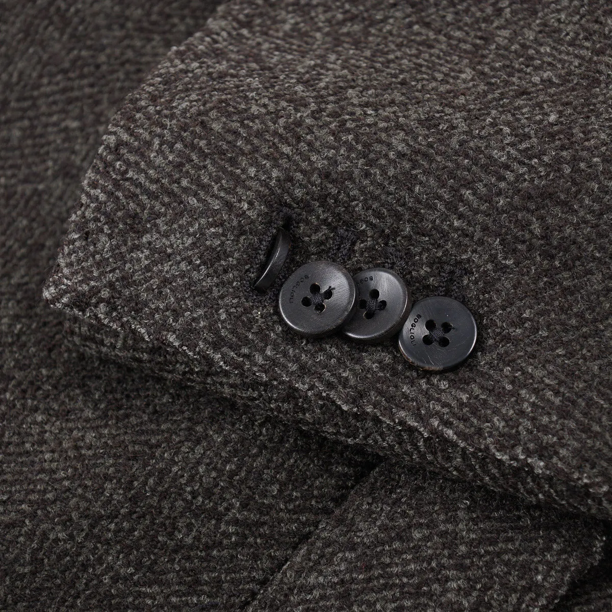 Boglioli Soft-Constructed Wool Overcoat