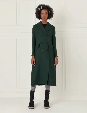 BORA AKSU Double-Breasted Woolen Coat With Lapel Collar