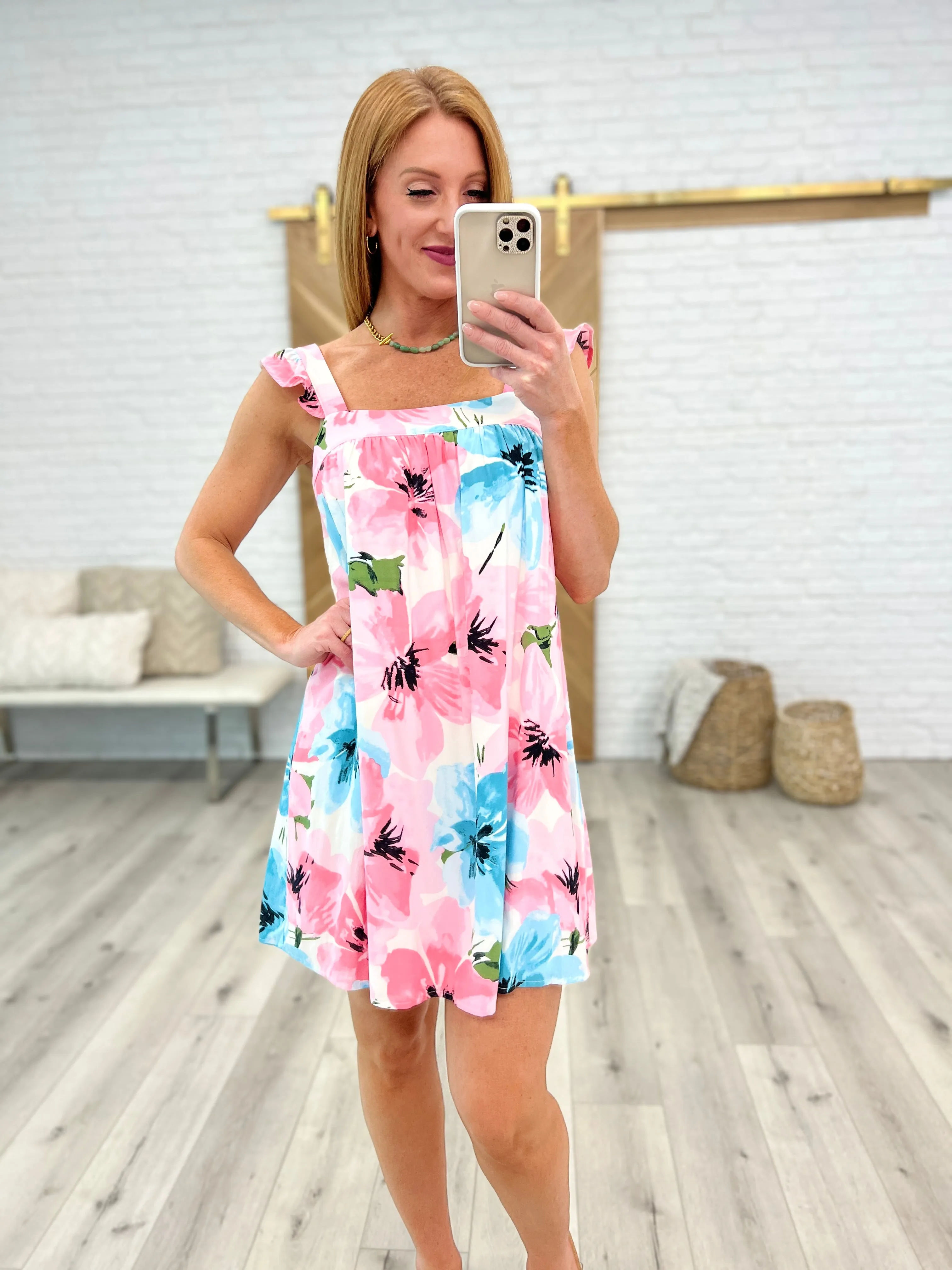 Candid Conversations Floral Dress