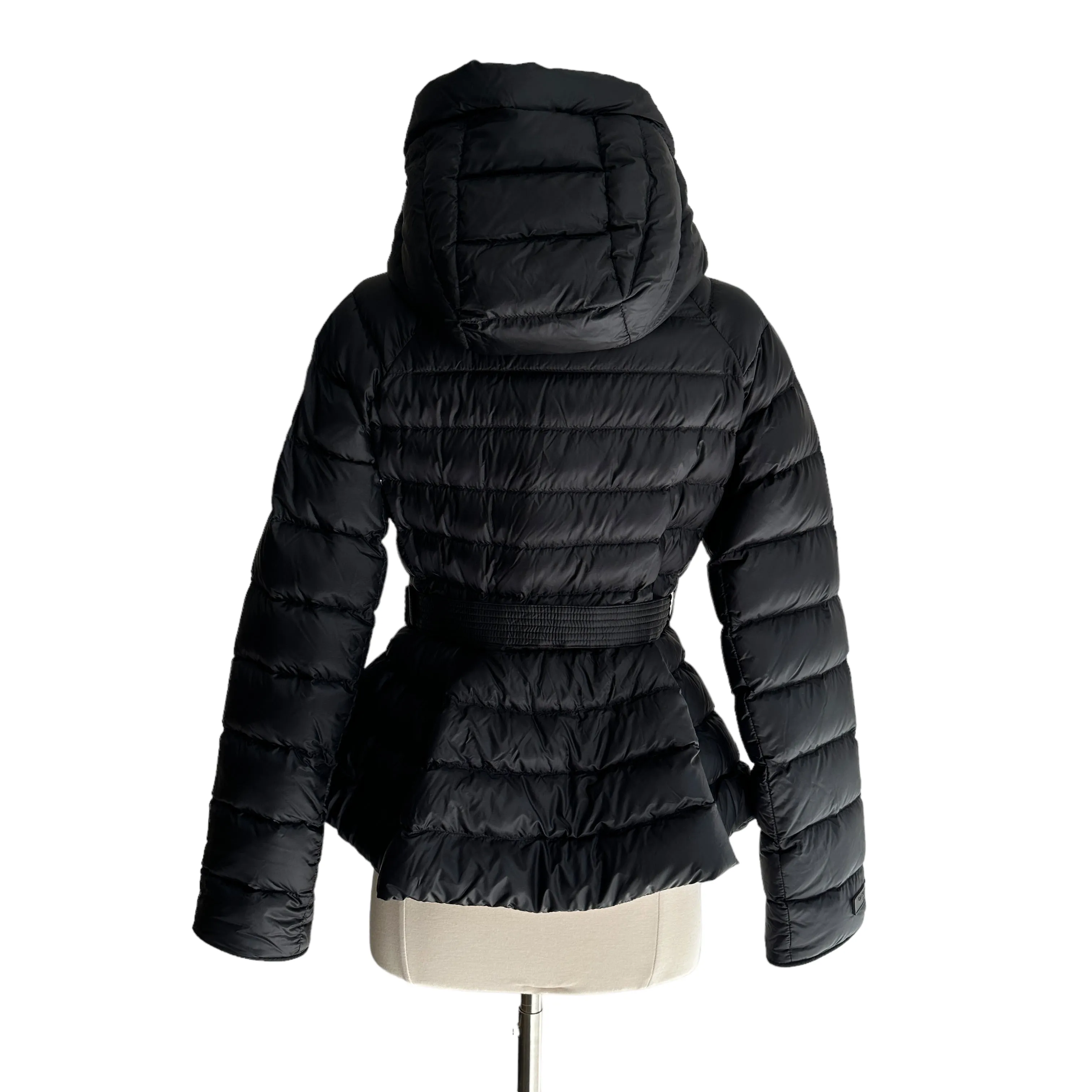 Classic Black Puffer Coat - XS