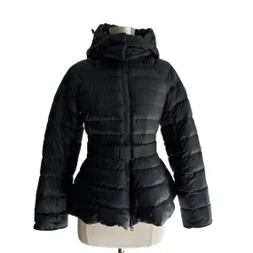 Classic Black Puffer Coat - XS