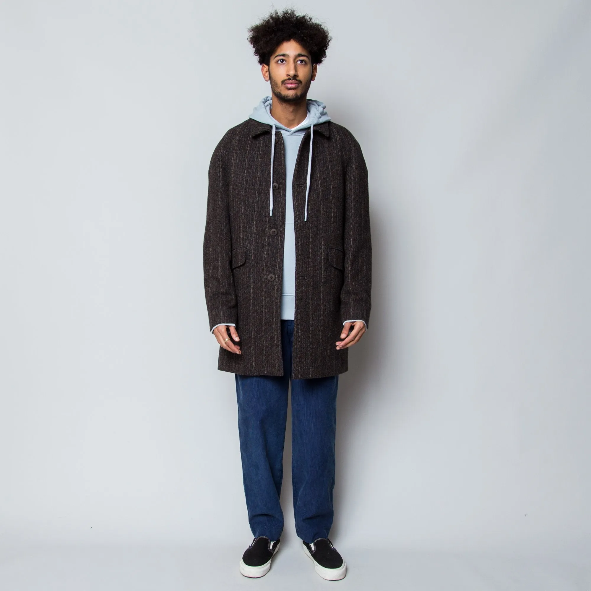 Clean Cart Coat Wool