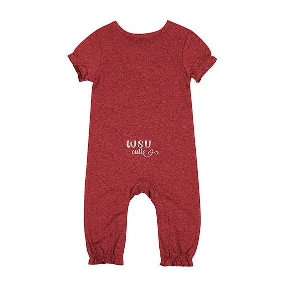 Colosseum WSU Infant Ruffle Romper