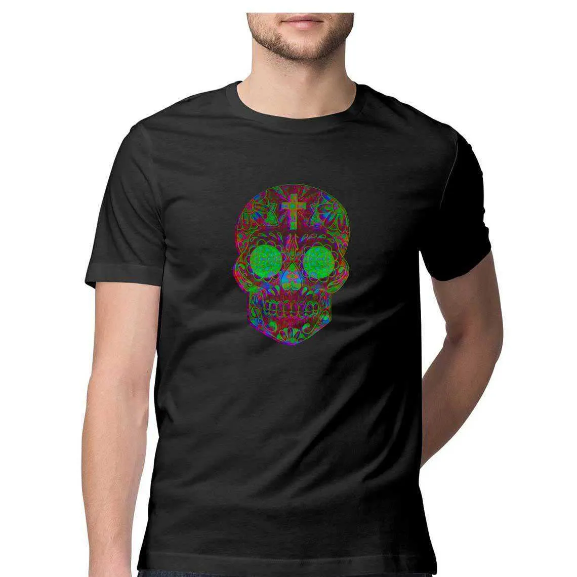 Crimson Uprising on the Day of the Dead Men's T-Shirt