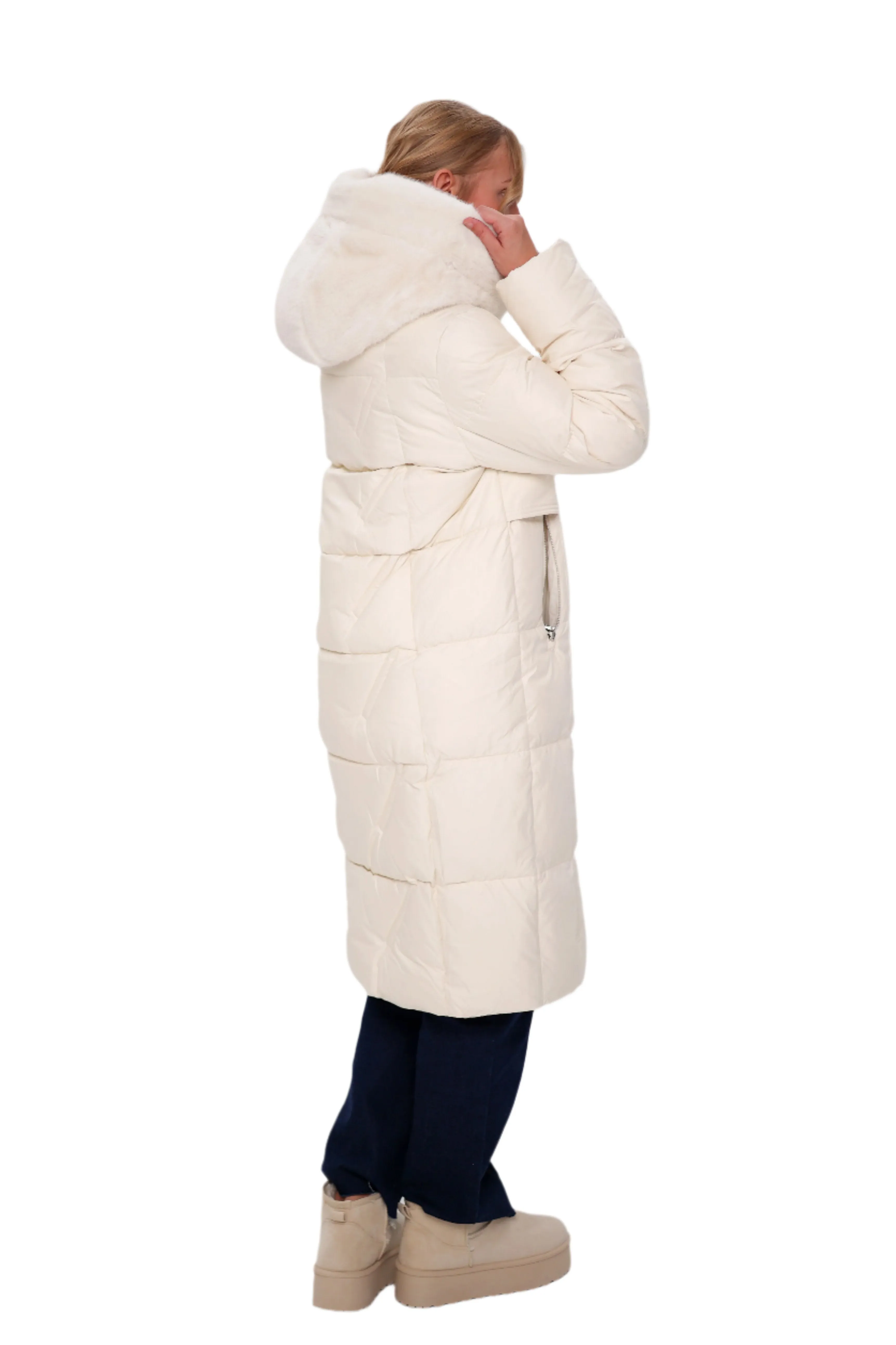 EverChill Faux Fur Hood Thinsulate™ Coat