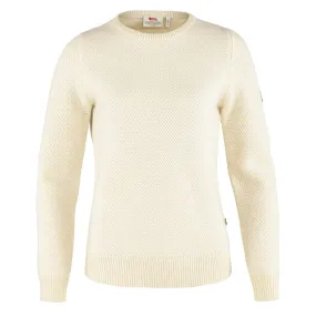 Fjallraven Womens Ovik Structure Sweater Chalk White