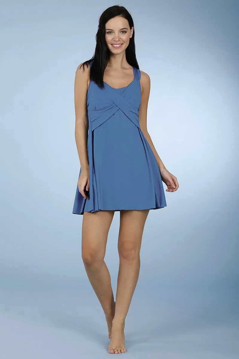 Flared Swim Dress - Globe