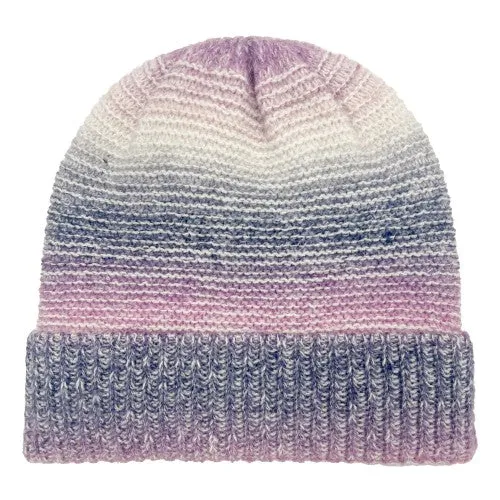 Grand Sierra Girls Ombre Spacedye Cuff Hat (Plush Lined)