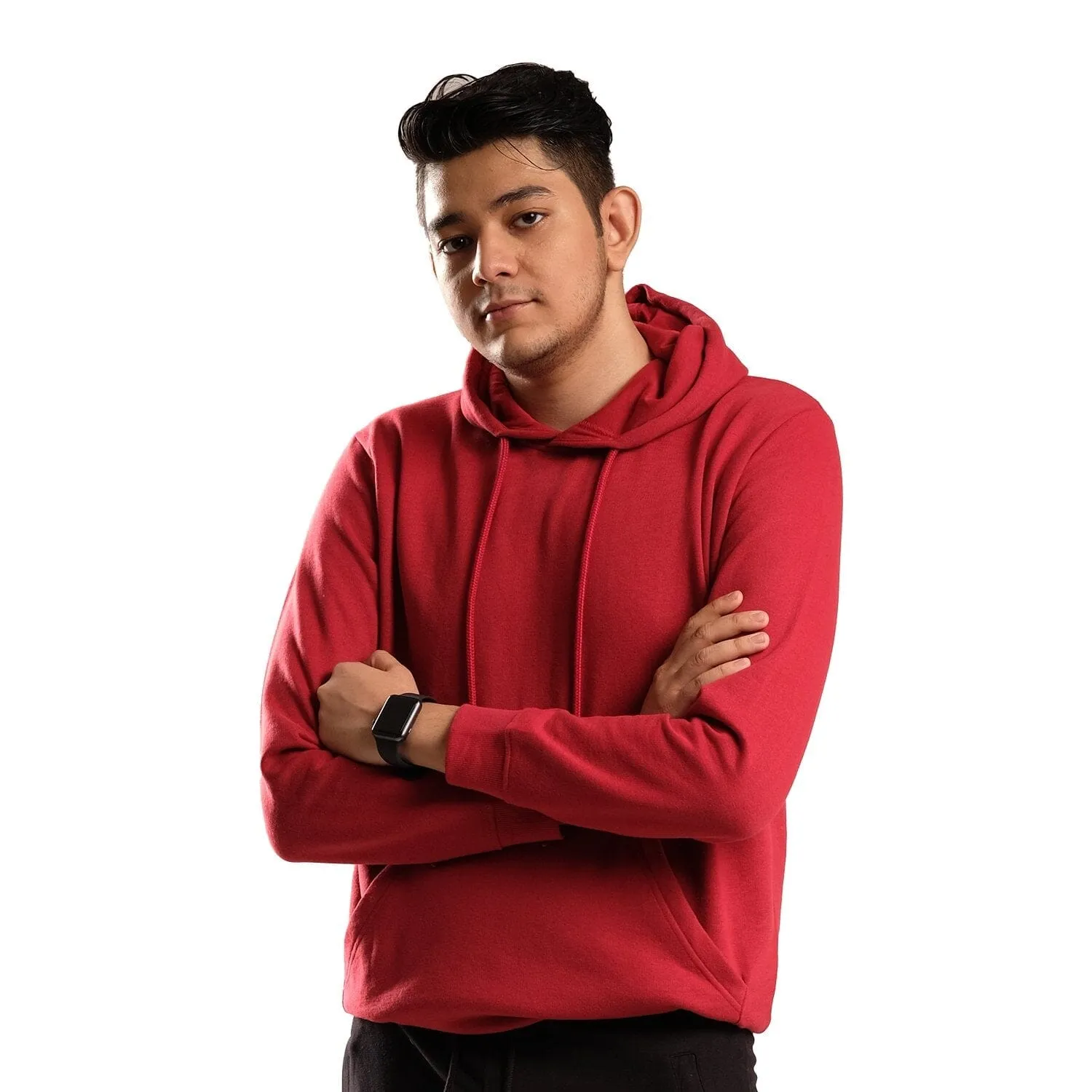 Hoodie Crimson Red