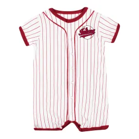 Infant Indiana Hoosiers Dusty Crimson Romper