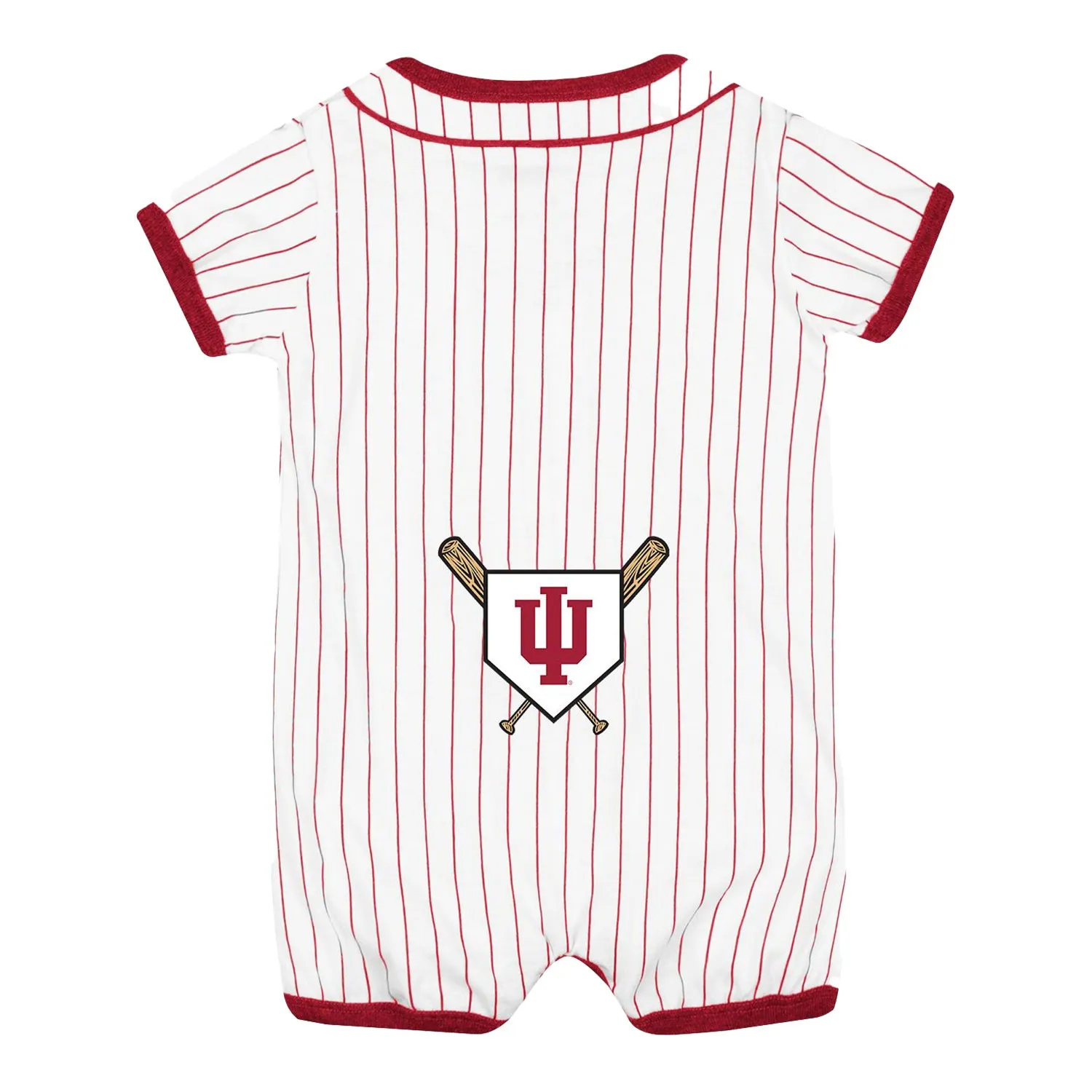 Infant Indiana Hoosiers Dusty Crimson Romper