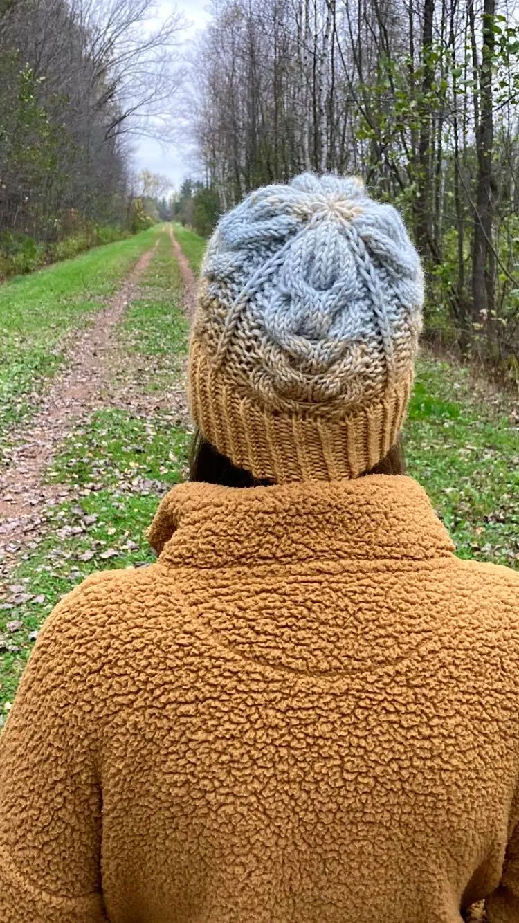 Knit Kit - Elk and Vine: Hat and Cowl