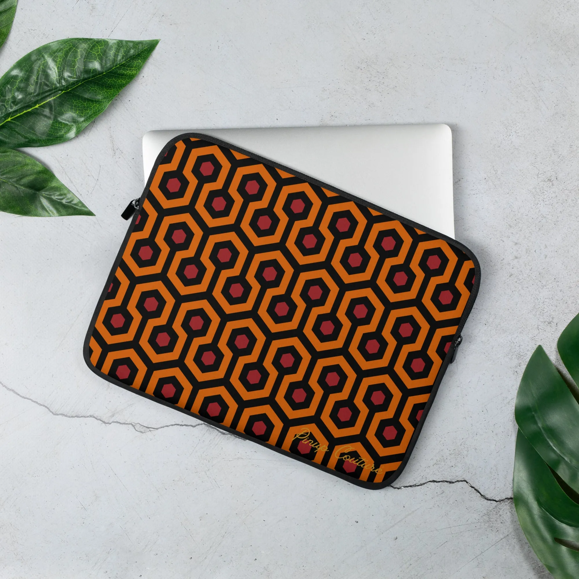 Lindy Hotel Hexagon Laptop Computer Sleeve | Pinup Couture Relaxed