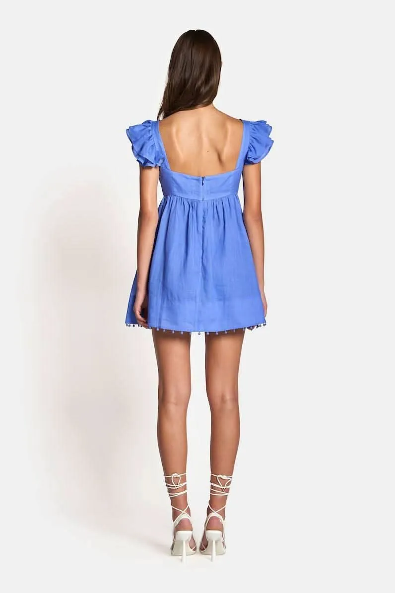 Luna Babydoll Frill Mini Dress