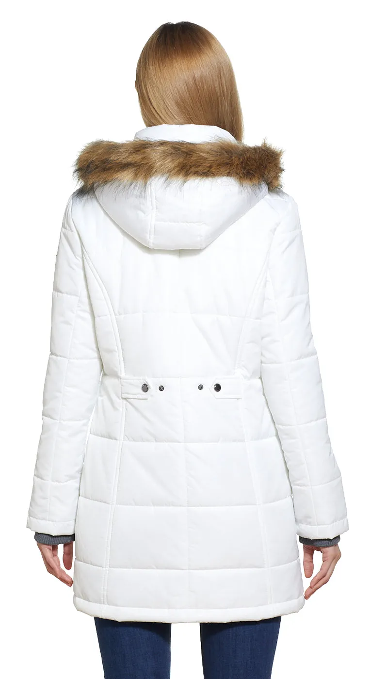 MODERN QUILTED PUFFER COAT