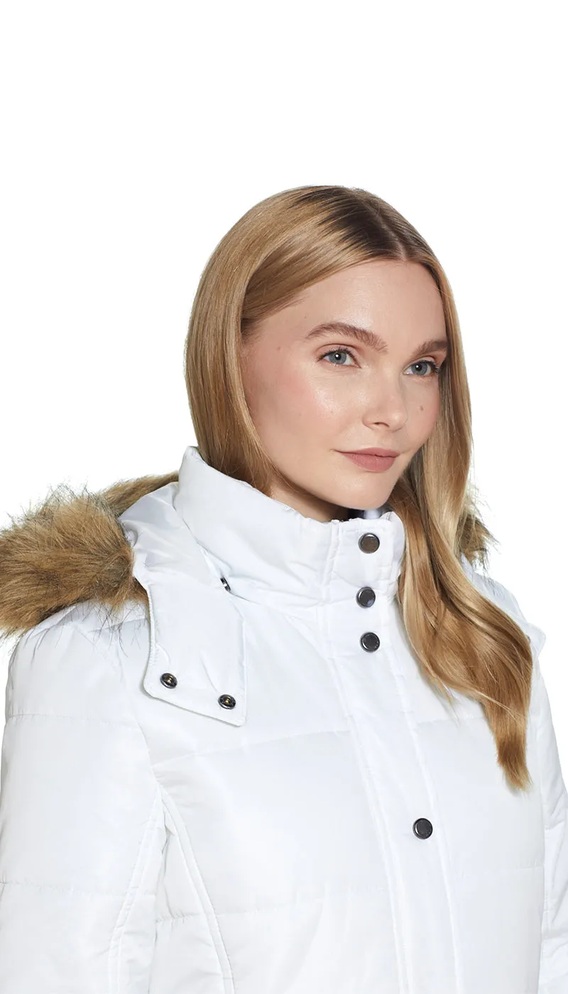 MODERN QUILTED PUFFER COAT