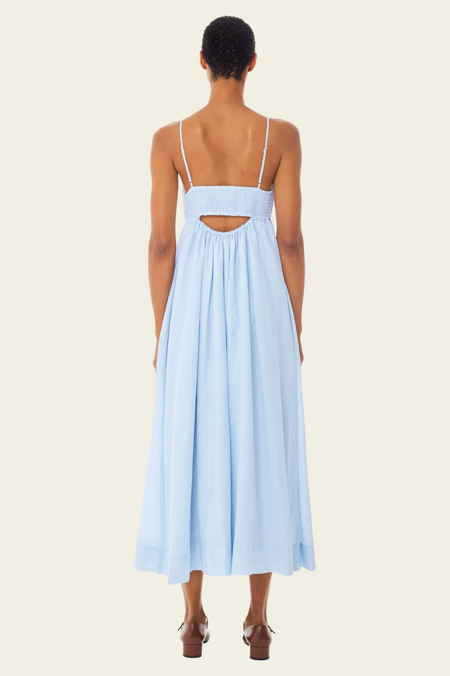 New Sonatina Midi Dress - Ice Blue