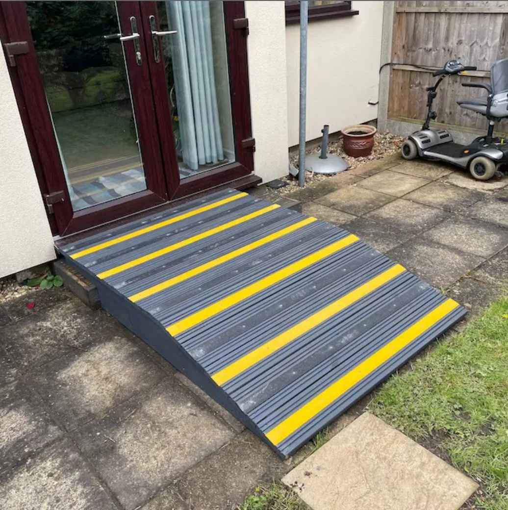 Non Slip Decking Strips GRP Heavy Duty Pro Grade 50mm - YELLOW