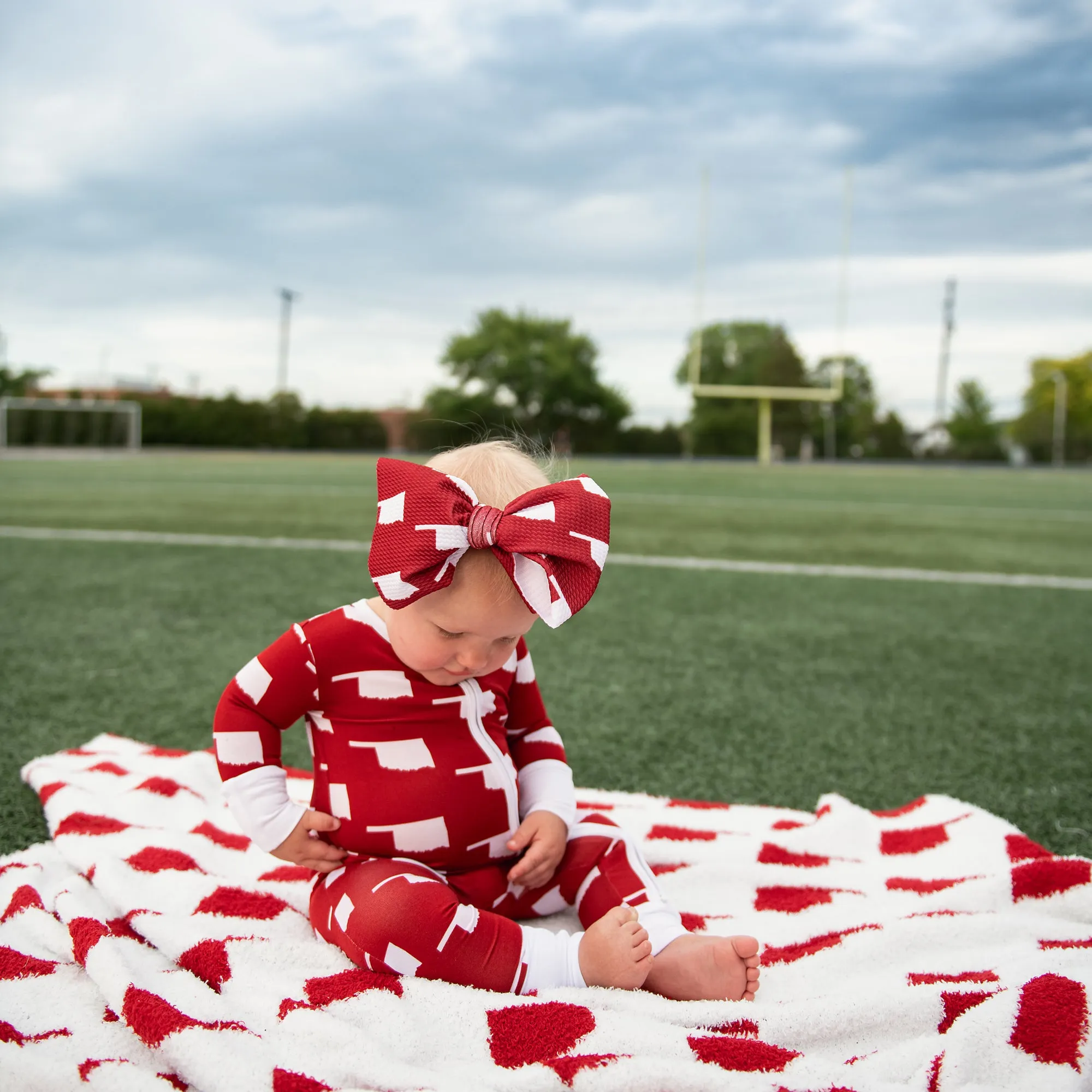 Oklahoma Crimson & White ZIP