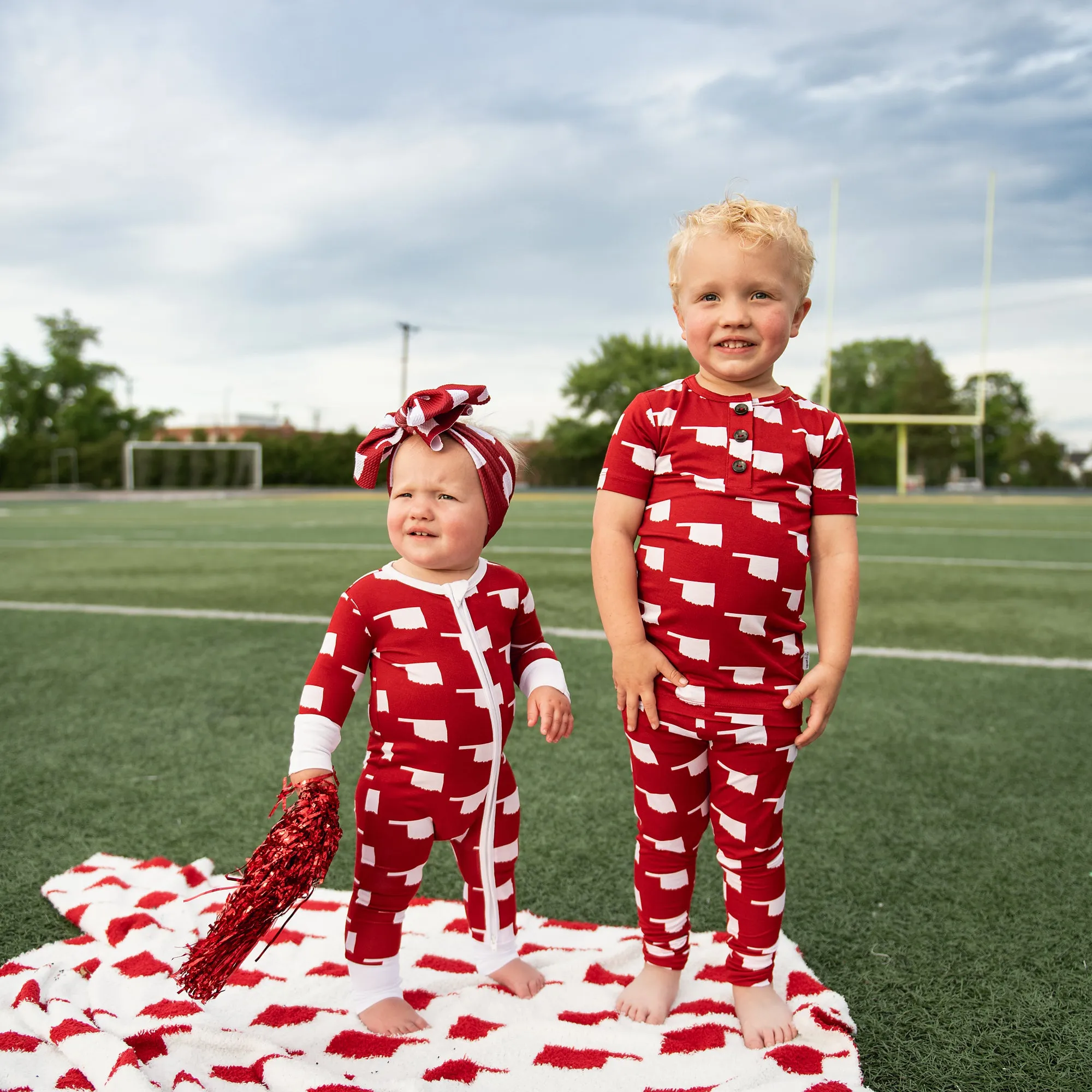 Oklahoma Crimson & White ZIP