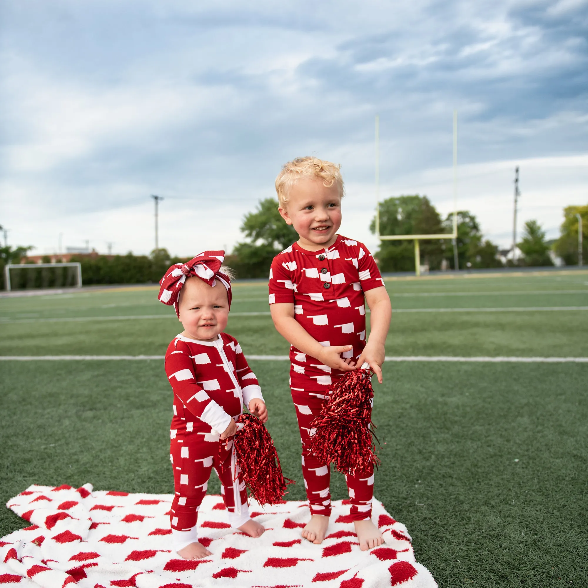 Oklahoma Crimson & White ZIP