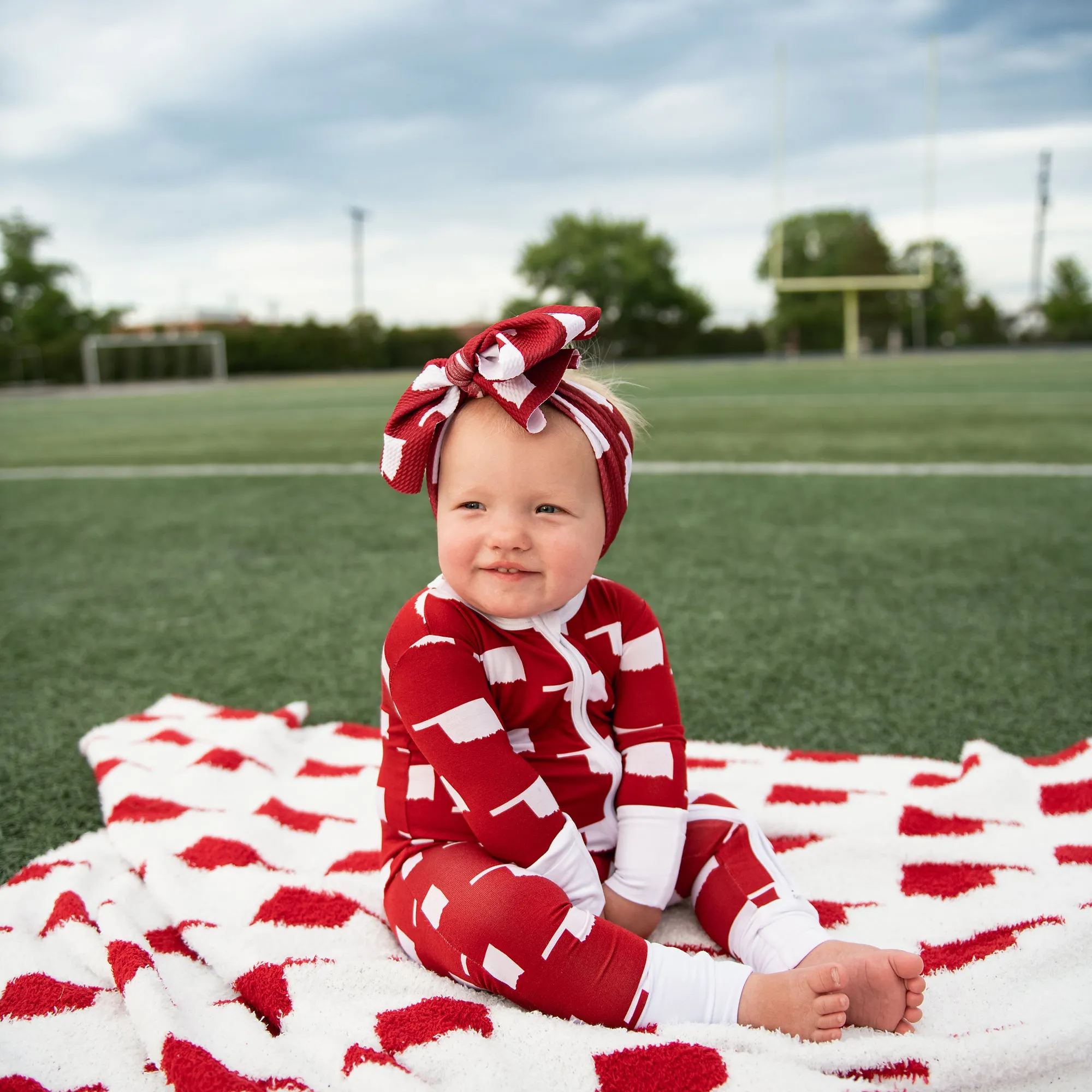 Oklahoma Crimson & White ZIP