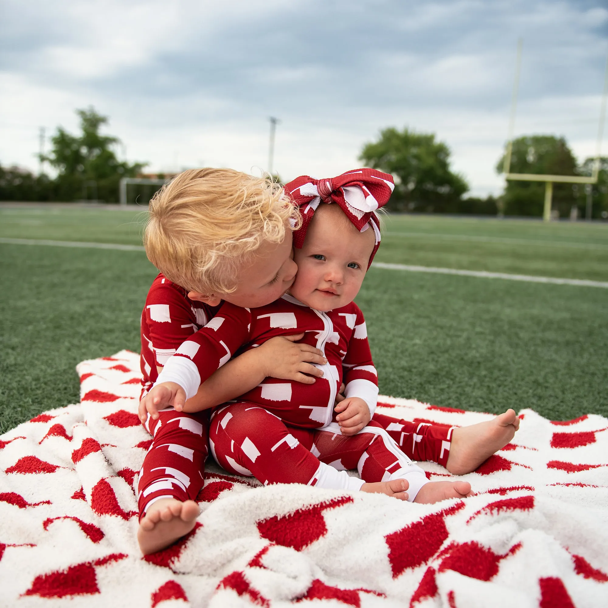 Oklahoma Crimson & White ZIP