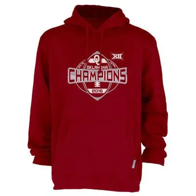 Oklahoma Sooners 2015 Big 12 Conference Champions Locker Room Sweatshirt Hoodie