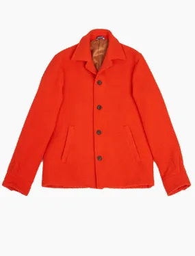 Orange Casentino Wool Blouson