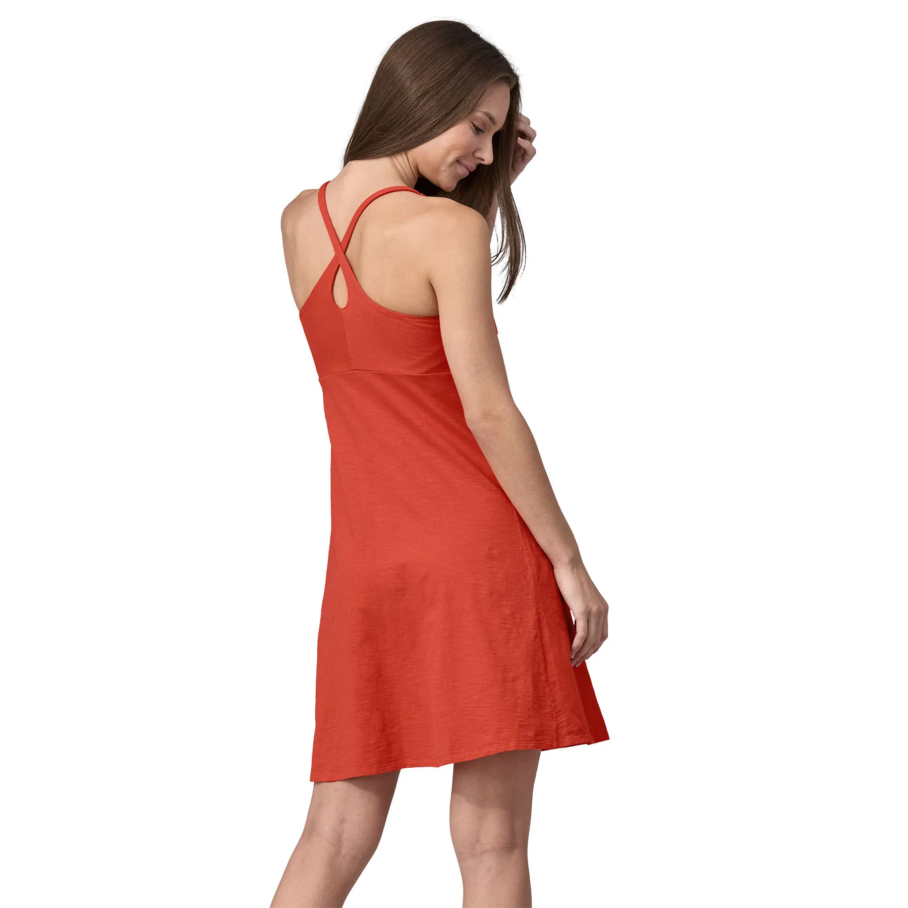 Patagonia Women&#x27;s Amber Dawn Dress Pimento Red | Buy Patagonia Women&#x27;s Amber Dawn Dress Pimento Red here | Outnorth