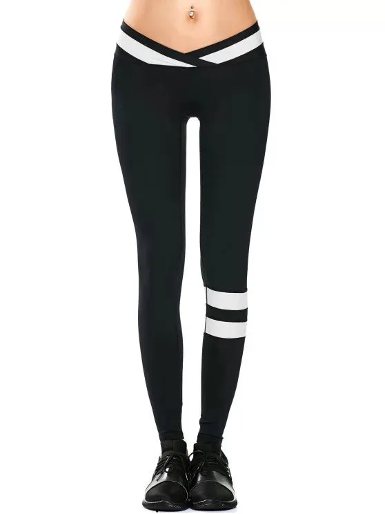 Pretty Activewear Two Tone Yoga Leggings