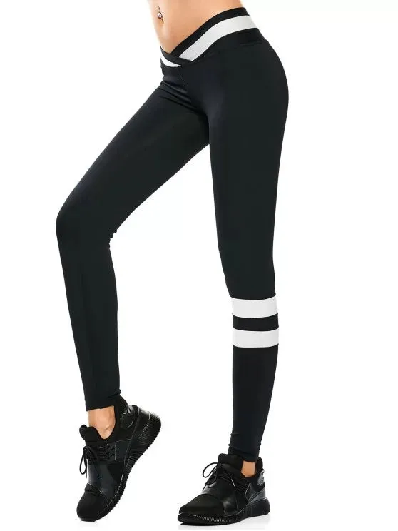 Pretty Activewear Two Tone Yoga Leggings