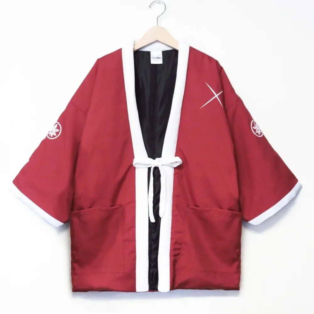 Rurouni Kenshin Samurai X Kenshin Himura Hanten Kimono Warm Jacket Japan Cosplay