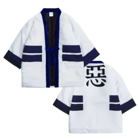 Rurouni Kenshin Samurai X Sanosuke Sagara Hanten Kimono Warm Jacket Cosplay