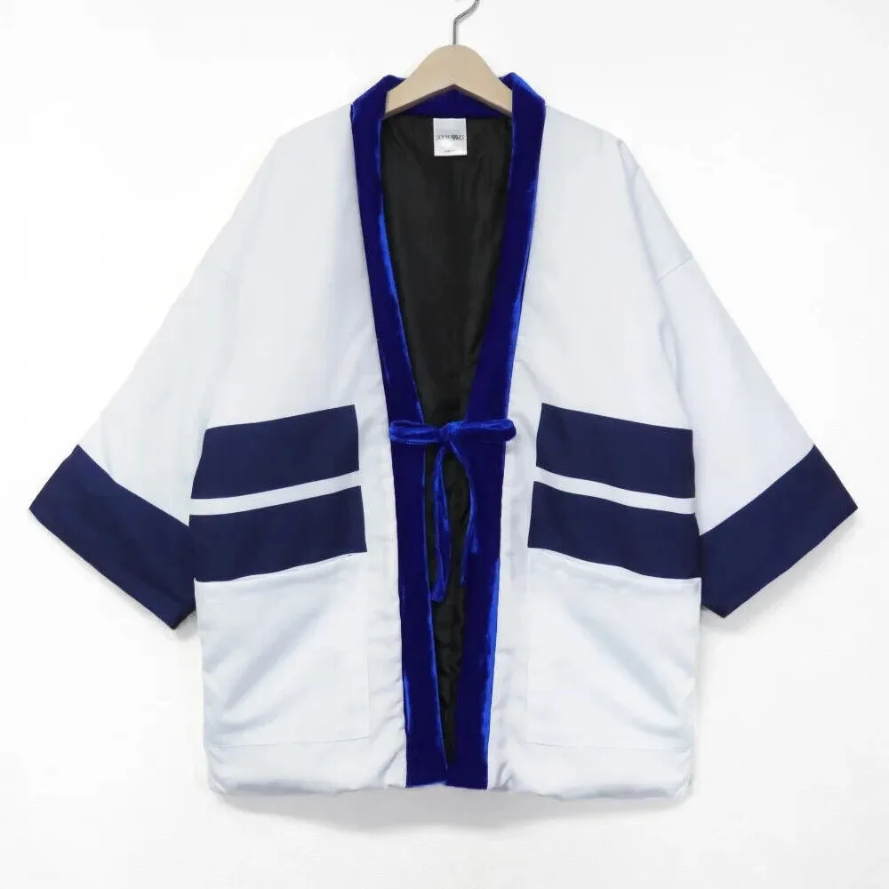 Rurouni Kenshin Samurai X Sanosuke Sagara Hanten Kimono Warm Jacket Cosplay