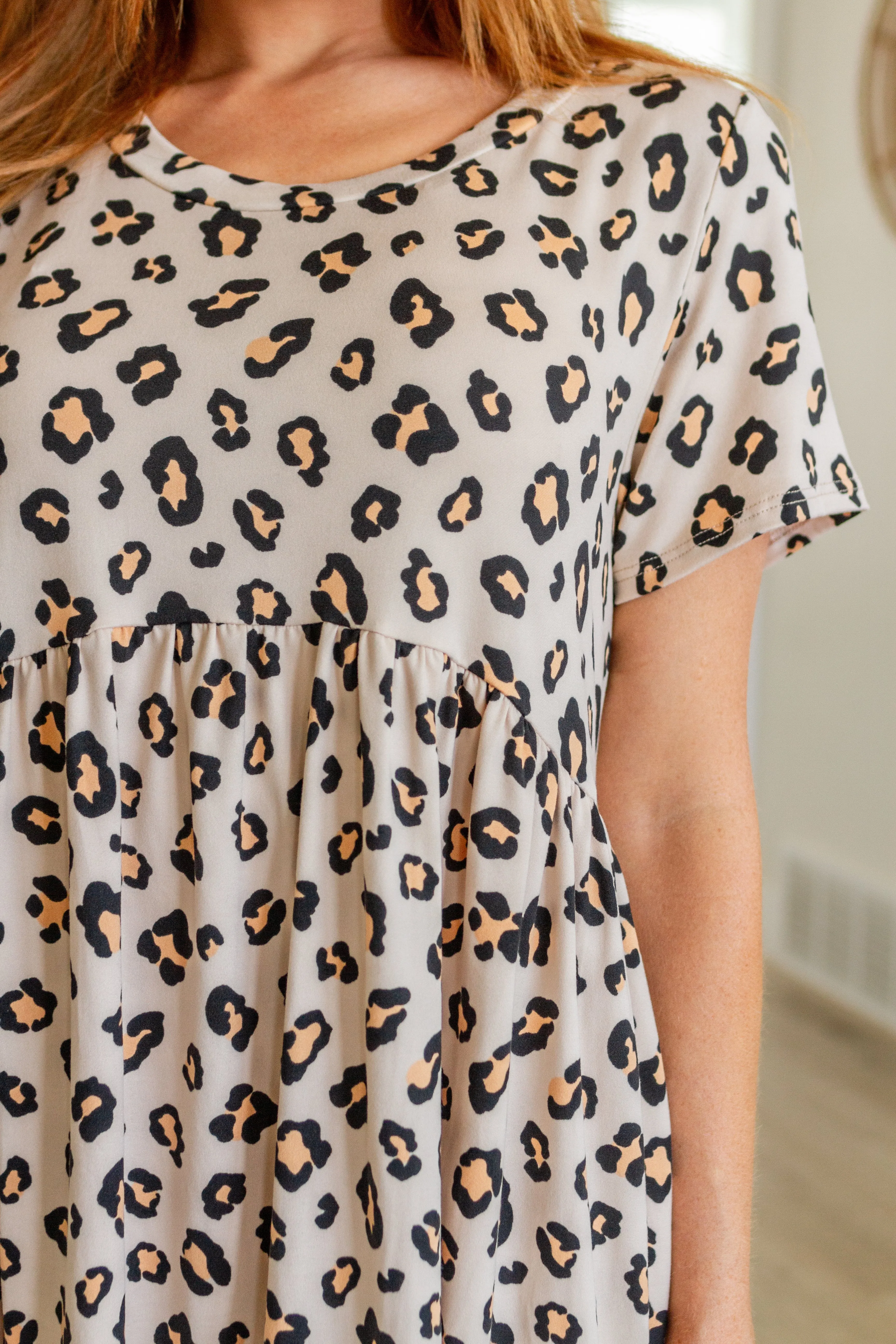 Safari Sweetheart Animal Print Dress