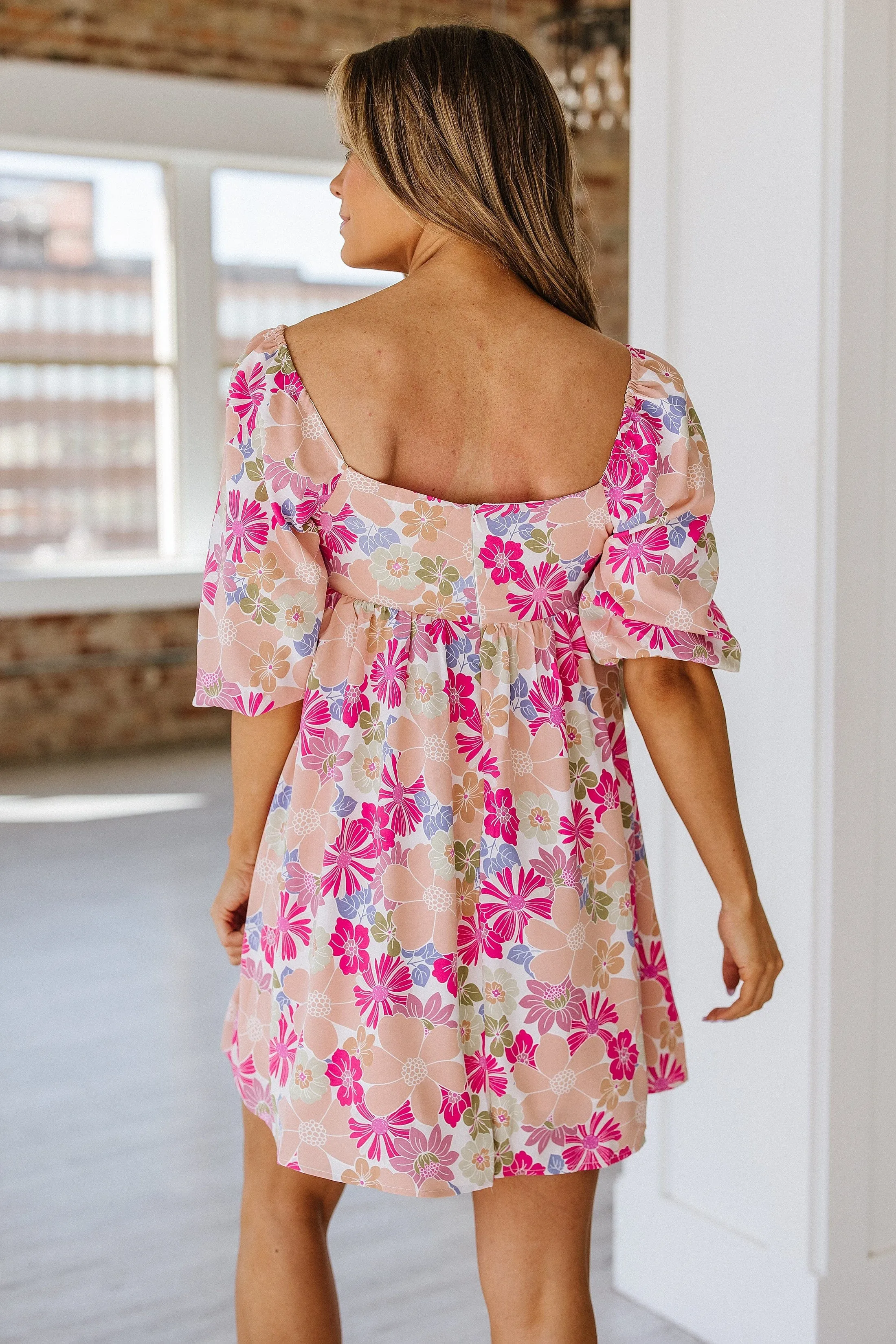 SALE - Brooke Square Neck Babydoll Dress | S-XL