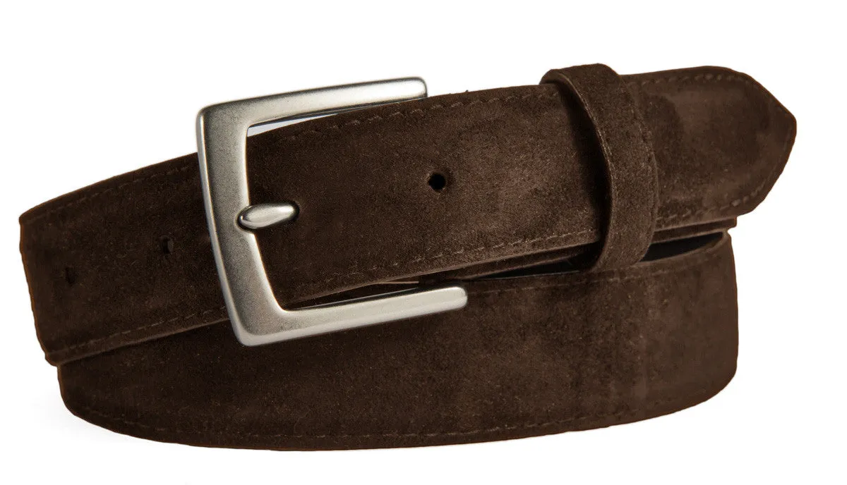 Signature Belt, (1.25") Brushed Silver Buckle