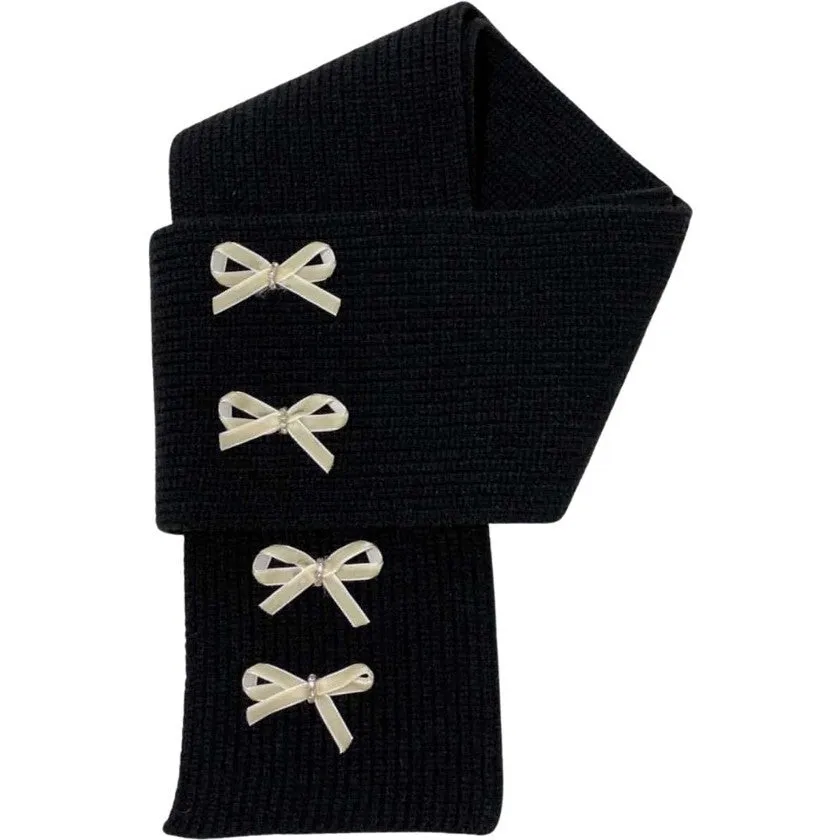 Stella Hat And Scarf Set - Black