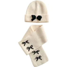 Stella Hat And Scarf Set - Cream