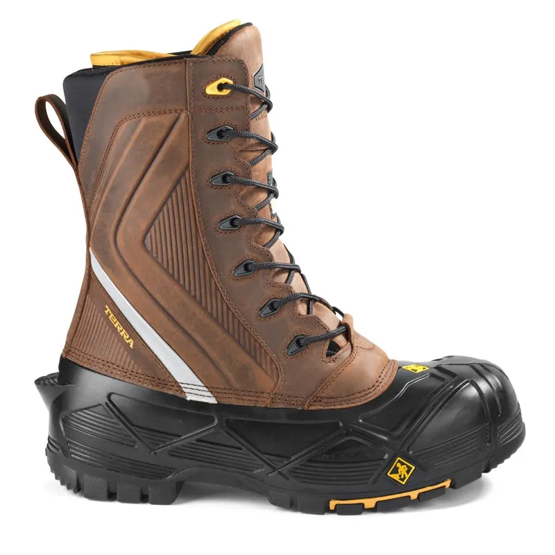 Terra Crossbow Waterproof Winter Safety Boot with Composite Toe TR0A4NPSBRN - Brown